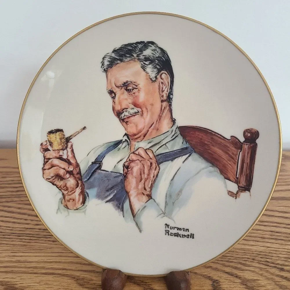 Norman Rockwell Plate 